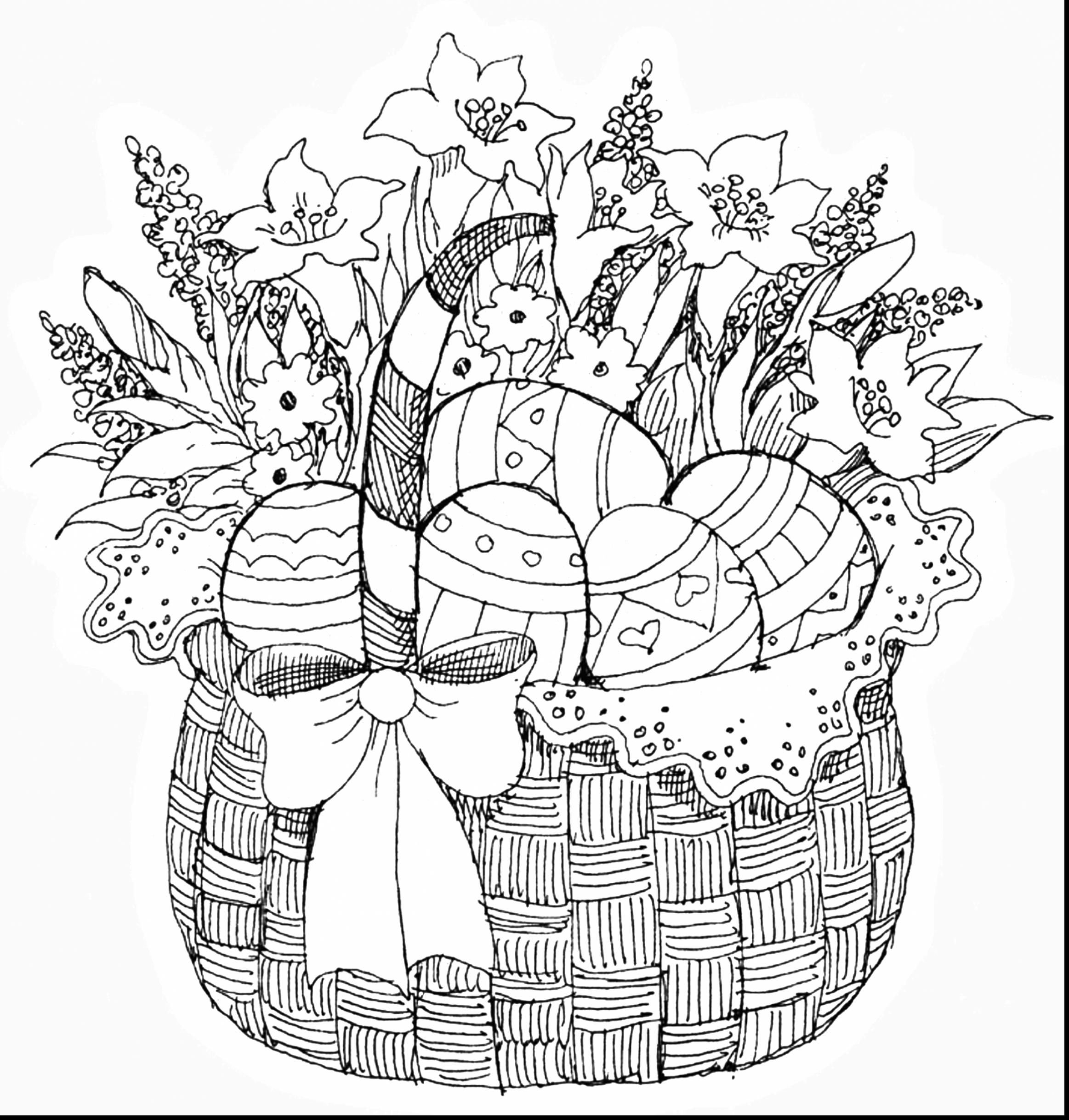 Easter Basket Coloring Pages - Part 5